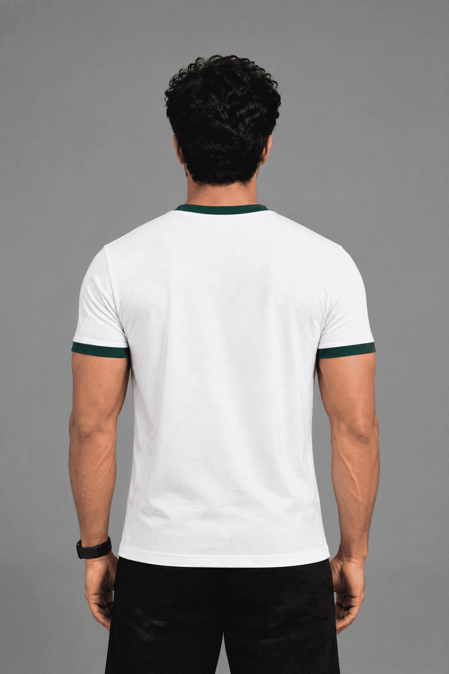 Old Skool - White Ringer Tee thumbnail 4